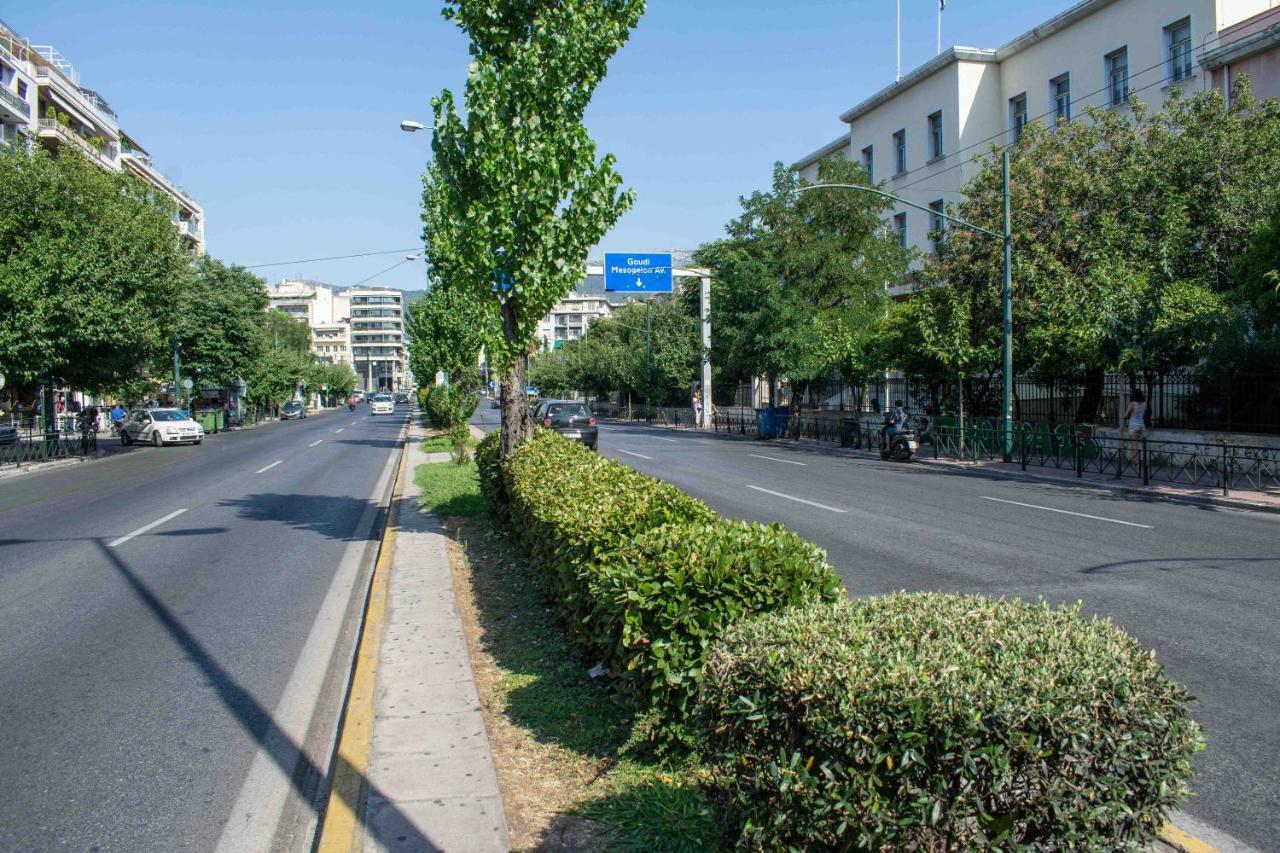 Alexandras Metro Studio&200Mbps Athene Buitenkant foto